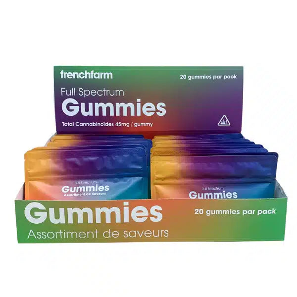 Gummies CBD & THC  5 mg Mix 🍬 Ferme Française
